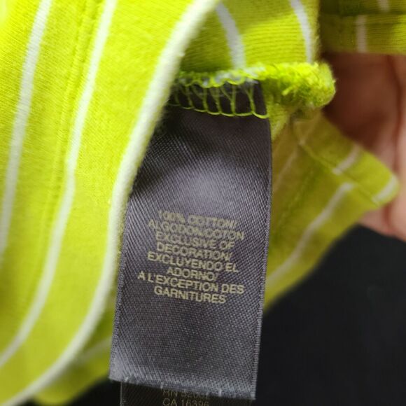 Liz Claiborne Womens T-Shirt Multi-Color Size Large 100% Cotton Short Sleeve - Picture 8 of 12